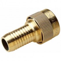 Raccordo portagomma a 6 sfere con cartuccia brevettata per tubi Ø 19 mm COLORTAP SRL - Raccordo rapido universale in ottone per