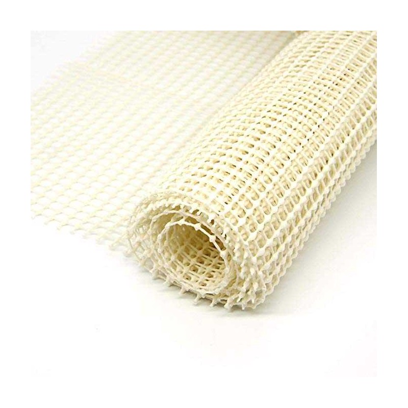 Purovi® Rete antiscivolo per tappeti, Sottotappeto 200 x 80 cm, Ritagliabile