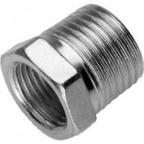 Riduzione in acciaio zincato maschio/femmina 1"x1/2" per acqua calda e fredda e sistemi di riscaldamento centralizzato LOMBARDA 