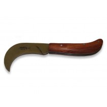 RONCOLA MANICO LEGNO LAMA ACCIAIO INOX 18cm - 