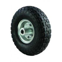 RUOTA CARRELLO PNEUMATICA ACCIAIO CUSCINETTI mm 250 F16 - 
