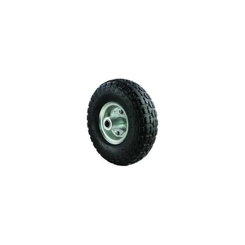 RUOTA CARRELLO PNEUMATICA ACCIAIO CUSCINETTI mm 250 F16 - 