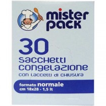 SACCHETTI FRIGO ALIMENTI 18x28 30PZ - 