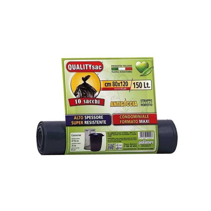 Buy Sacchi immondizia ULTRA RESISTENTI 120g 100x120 rotolo da 10PZ 