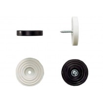 SCIVOLI GOMMA CON CHIODO Ø 23mm 8P BIANCHI - 