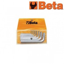 SERIE DI 10 CHIAVI A BRUGOLA IN BUSTA BETA 96/B10 BETA  - 