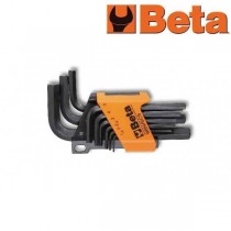 SERIE DI 9 CHIAVI A BRUGOLA BETA 96N/SC9 BETA - 