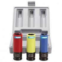 SET 3 CHIAVI BUSSOLA ESAGONALI RIVESTITE PLASTICA FERVI - 