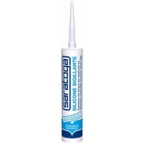 SILICONE ACETICO BIANCO 280ml SARATOGA - 
