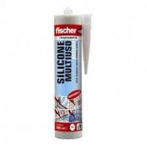 SILICONE ACETICO NERO FISCHER 280ml FISCHER - 