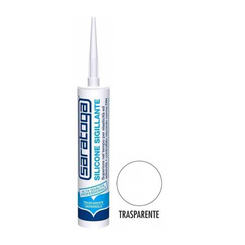 Buy SILICONE ACETICO TRASPARENTE 280ml SARATOGA 