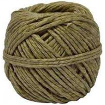 SPAGO CORDA LINO 2/2 100g per decorazioni regalo e lavori artistici giardinaggio   - 