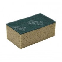 SPUGNA VERDE/BEIGE 3M mm 170x100x70 PERFETTO - 