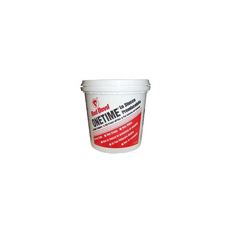 Stucco superleggero premiscelato RED DEVIL 500ml - Originale americano pronto uso. Stucco superleggero che non si ritira, non Stucco superleggero premiscelato RED DEVIL 500ml - Originale americano pronto uso. Stucco superleggero che non si ritira, non