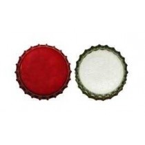 TAPPI CORONA MASTICE Ø 26 ROSSO 100 PZ   - 