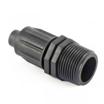 RACCORDO "POLY" MASCHIO PER ALA GOCCIOLANTE 16x1/2" - 