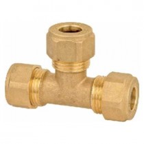 BICONO OTTONE A "T" Ø 14mm EFFEBI - 