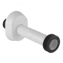 CANOTTO DI ALLACCIAMENTO WC Ø 40 mm BIANCO PER CASSETTE INCASSO GEBERIT - 