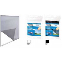 ZANZARIERA A STRAPPO cm 150x180 NERA IRS - 