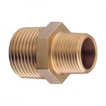NIPPLO OTTONE RIDOTTO 3/4"x3/8" IBP BANNINGER ITALIA - 