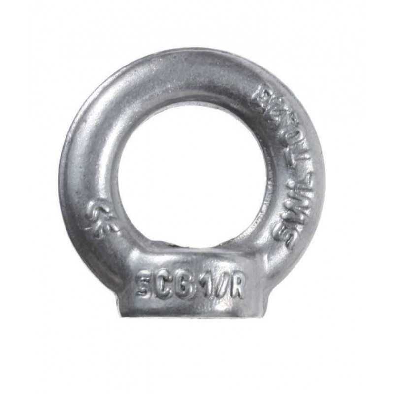 GOLFARE FEMMINA DIN580 ACCIAIO INOX AISI 316 M12 STAMPERIA CARCANO - GOLFARE FEMMINA DIN580 ACCIAIO INOX AISI 316 M12 STAMPERIA CARCANO -