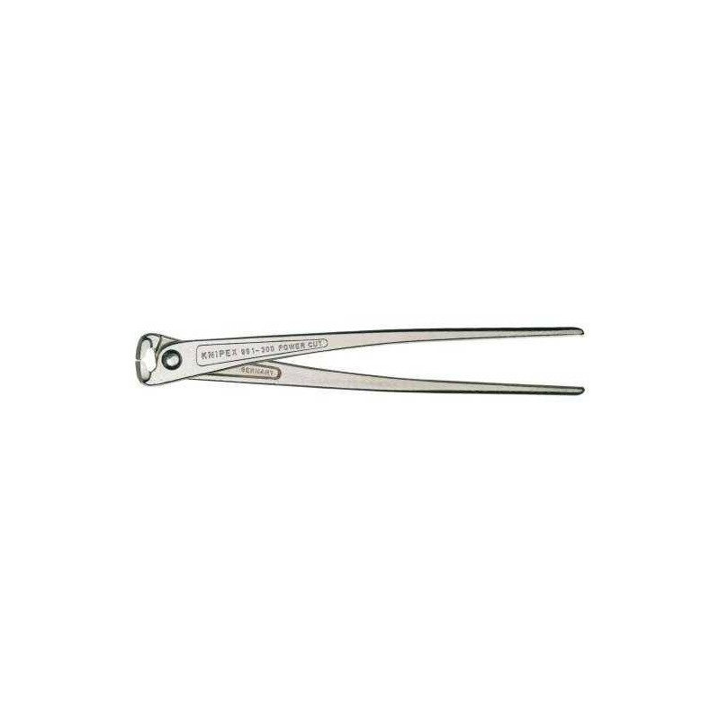 Tenaglia per ferraioli e cementisti Knipex Nikel 280mm KNIPEX  - ✅ per torcere e tagliare il filo dal rullo in una sola operazio