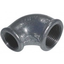 GOMITO RIDOTTO A 90° GHISA ZINCATA G090R F/F 1"¼x1" LOMBARDA RACCORDI - 