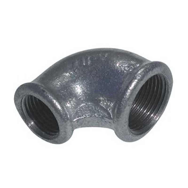 GOMITO RIDOTTO A 90° GHISA ZINCATA G090R F/F 1"½x3/4" LOMBARDA RACCORDI - 