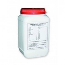 Polifosfati in cristali 1500g per filtri anticalcare proteggi lavatrice, lavastoviglie e caldaie ACQUA BREVETTI  - ✅ Ricarica Po