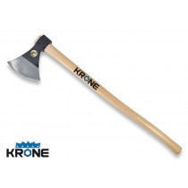 SCURE CON MANICO FAGGIO TIPO TRENTINA KRONE 1200g KRONE - Scure tipo Solito KRONE Made in Italy - acciaio temprato-manico sagom