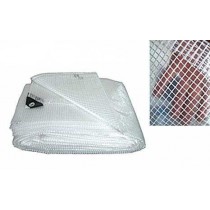 Telo con occhielli retinato trasparente mt 3x3 - Telo con occhielli retinato trasparente mt 3x3 -