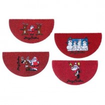 ZERBINO NATALE MEZZALUNA cm 40x70 VELCOC GIACOMINI & GAMBAROVA - 