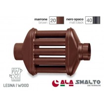 DIFFUSORE ALA SMALTATO 8 CANNE MARRONE Ø 10cm ALA - 