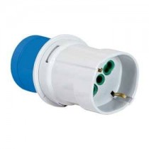 ADATTATORE INDUSTRIALE 16A CEE + PRES SCHUKO BIPASSO 73100 FANTON  - 