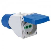ADATTATORE INDUSTRIALE SP 16A CEE+PRES SCHUKO 73108 FANTON - 