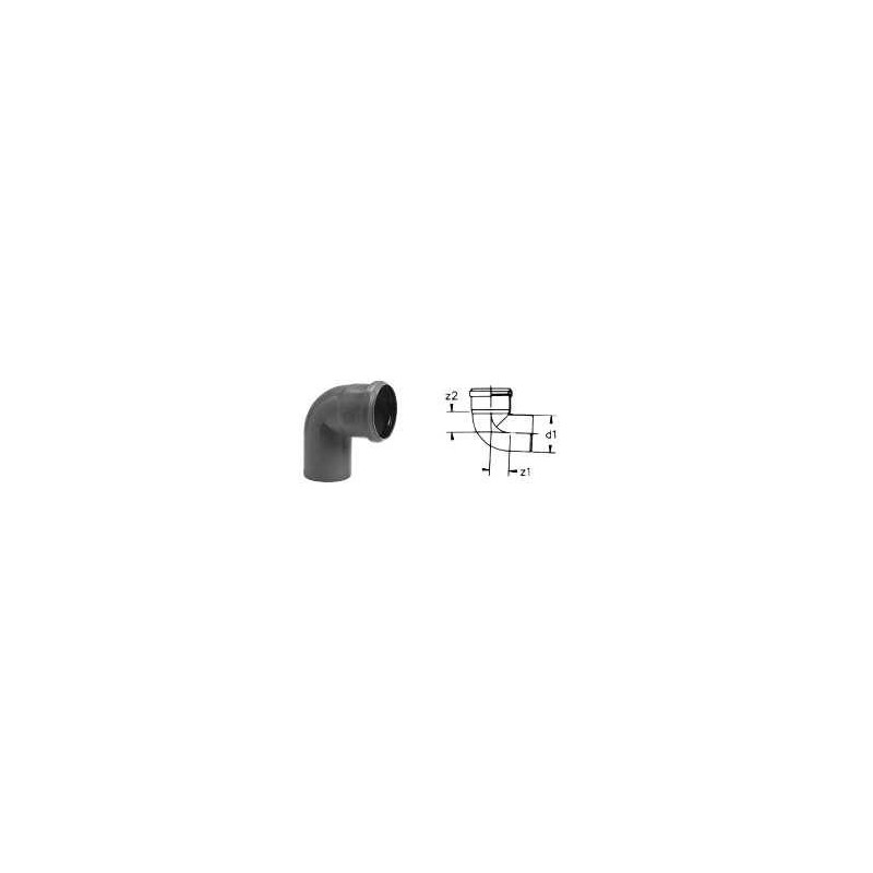 CURVA SCARICO EDITECH Ø 50 87,5° WAVIN ITALIA SPA DIV.CHEMIDRO - 