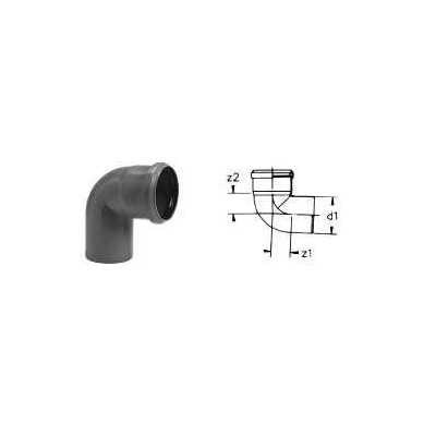 CURVA SCARICO EDITECH Ø 50 87,5° WAVIN ITALIA SPA DIV.CHEMIDRO - 