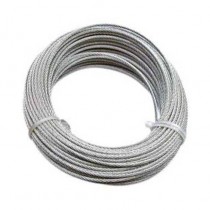 FUNE ACCIAIO ZINCATO 19 FILI SPIROIDALE Ø 6mm FILOMAT - 