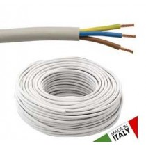 CAVO ELETTR BIANCO 3x1,5 25mt - 