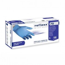 GUANTI NITRILE REFLEXX/70 100pz TG 9/L - 