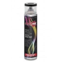 SMALTO SPRAY 600ml NERO LUCIDO RAL9005 AMBRO-SOL - 