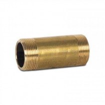 BARILOTTO OTTONE GIALLO (2 FIL. ISO228) 1"½x100mm LOMBARDA RACCORDI - 