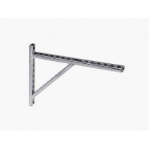 MENSOLA SALDATA A SQUADRA IN PROFILATO 54cm 32x20 RACCORDERIE METALLICHE SPA - 