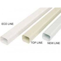 CANALINA "TOP LINE" AVORIO 2mt mm 98x73 TECNOSYSTEMI SPA - 
