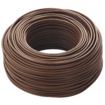 Cavo elettrico unipolare FS17 450/750V sez. 1x2,5 mm MARRONE sada cavi - Adatti per L’alimentazione elettrica in costruzioni ed